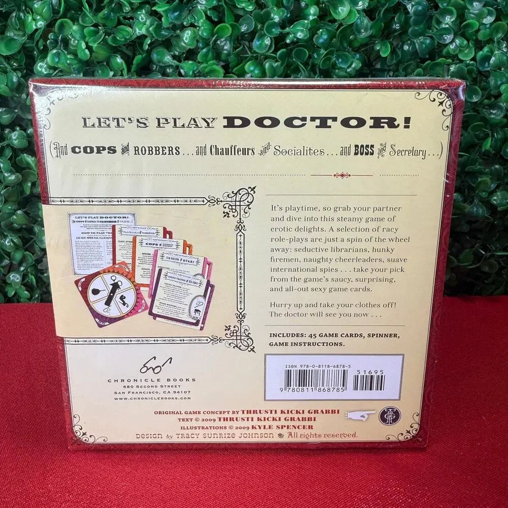 New Let’s Play Doctor! Dozens of Sexy Games Fun Romantic Gift for Couples Adult